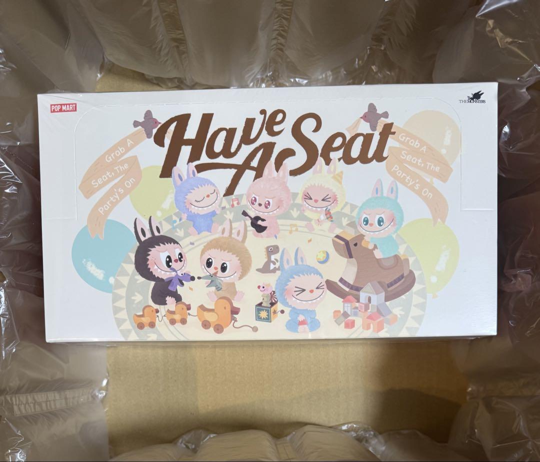正規品　popmart HAVE A Seat LABUBU 未開封1BOX