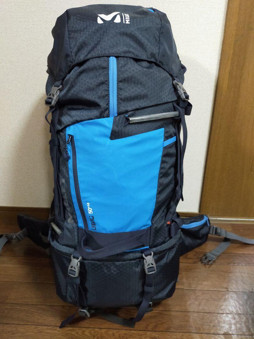 通販限定 美品 MILLET ミレー UBIC50+10 バックパック 登山 縦走 ...