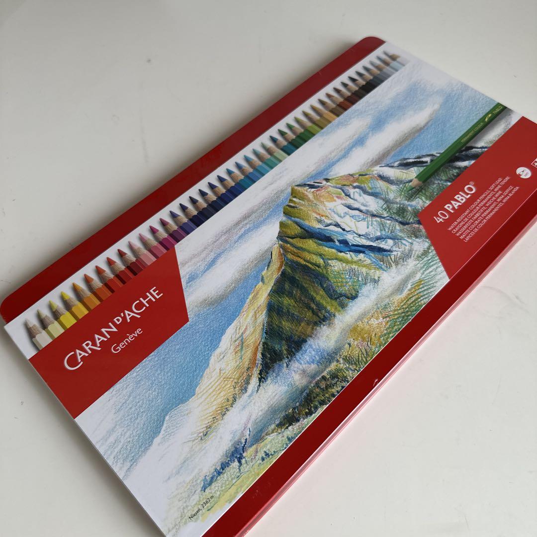 カランダッシュ　色鉛筆40色 スイスカラー 水溶性色鉛筆40色 | Caran d'Ache JP