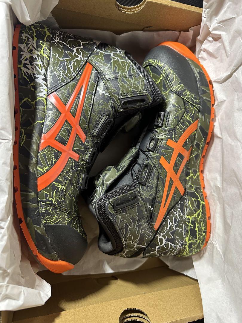 ASICS ハイカットシューズ 迷彩柄