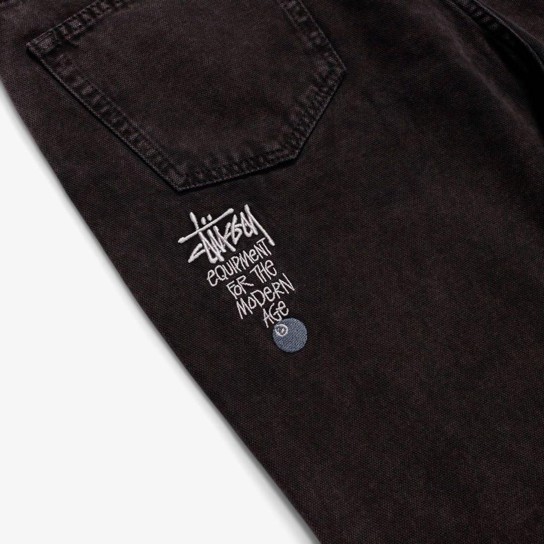 STUSSY WASHED CANVAS BIG OL\' JEANS W36
