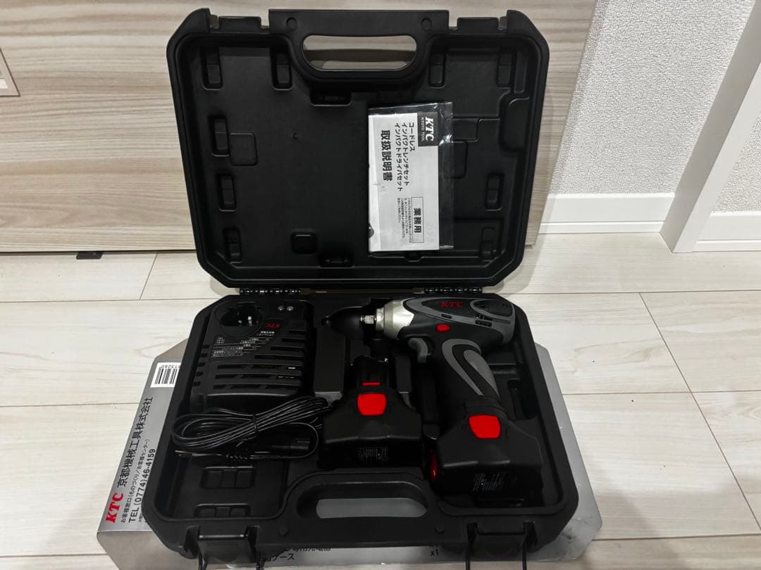 コードレスインパクトレンチセット京都機械工具