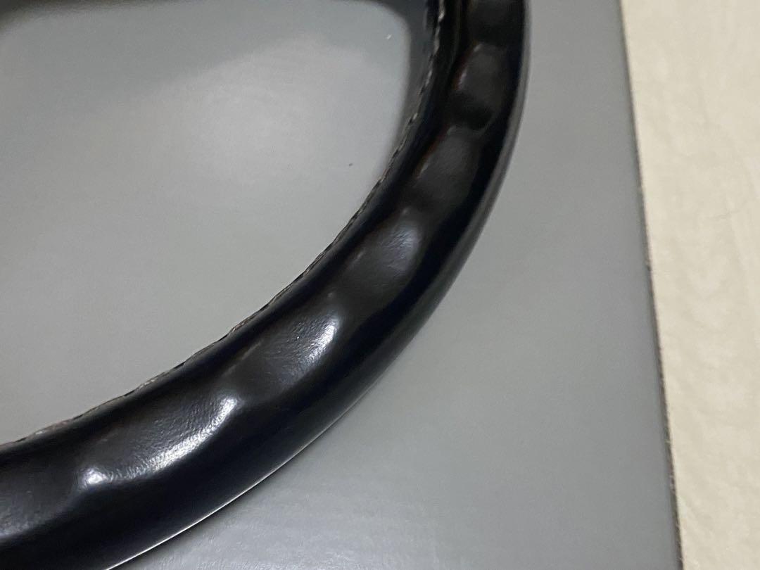 NARDI レザーステアリング33Φ 即決大歓迎　ナルディ　小径　 希少 FET