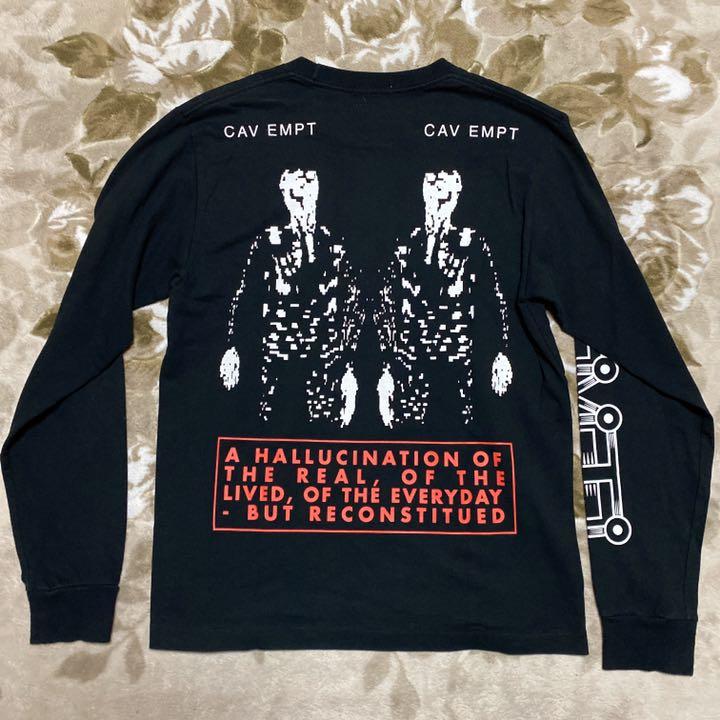 c.e cavempt シーイー　ロンt シャツ　tシャツ m 黒　ブラック　m