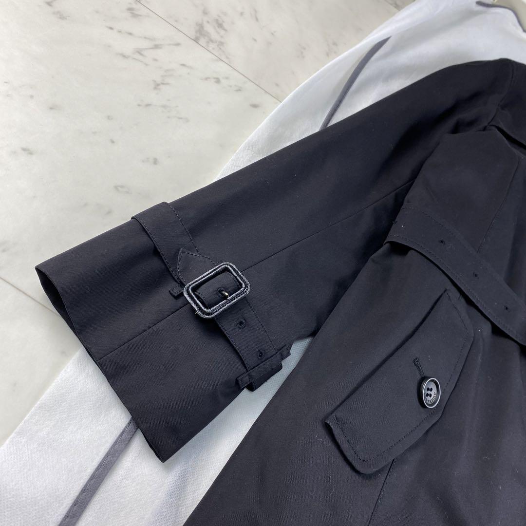 希少L◎BURBERRYLONDON トレンチコート　ライナー付き　ブラック