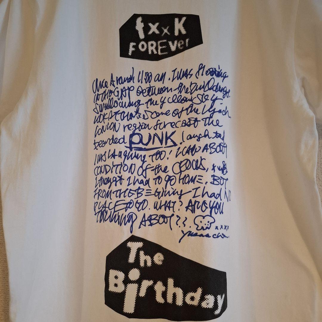 The Birthday チバユウスケデザイン Tシャツ ホワイトM - メルカリ