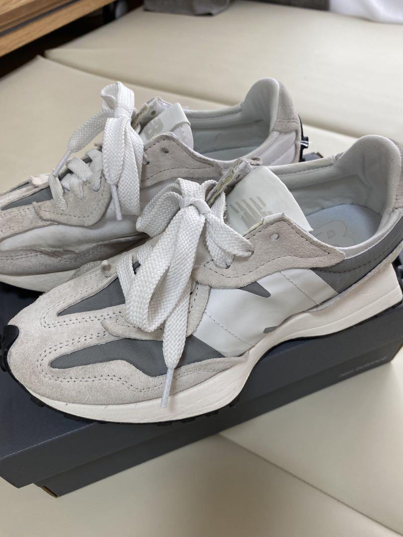 New Balance U327WED 23.5cm グレー/ホワイト