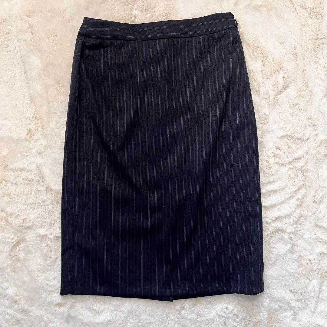 極美品 セオリーリュクス　スーツ パンツ　スカート　シルク混　ロロピアーナ　M