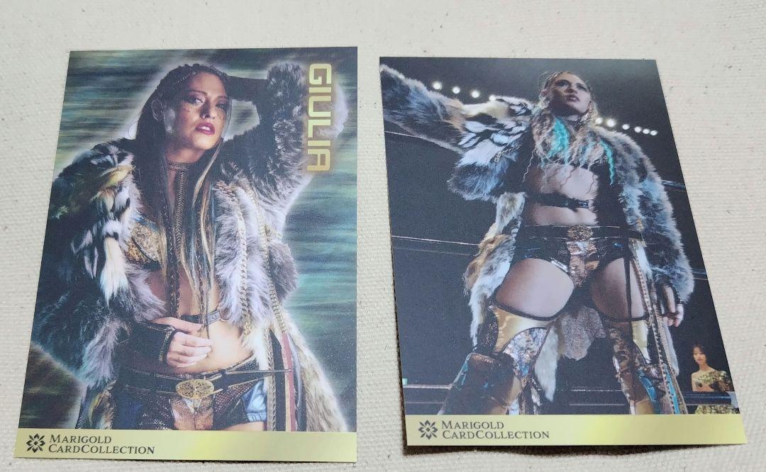 女子プロレス　マリーゴールド　トレーディングカード　ジュリア　トレカ　WWE 女子プロレス マリーゴールド トレーディングカード ジュリア