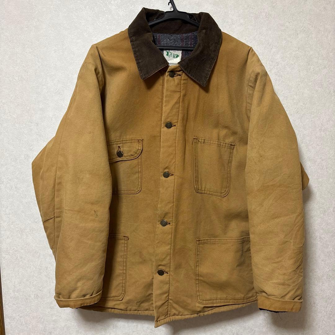 KEY カバーオール ダック生地 SIZE KEY