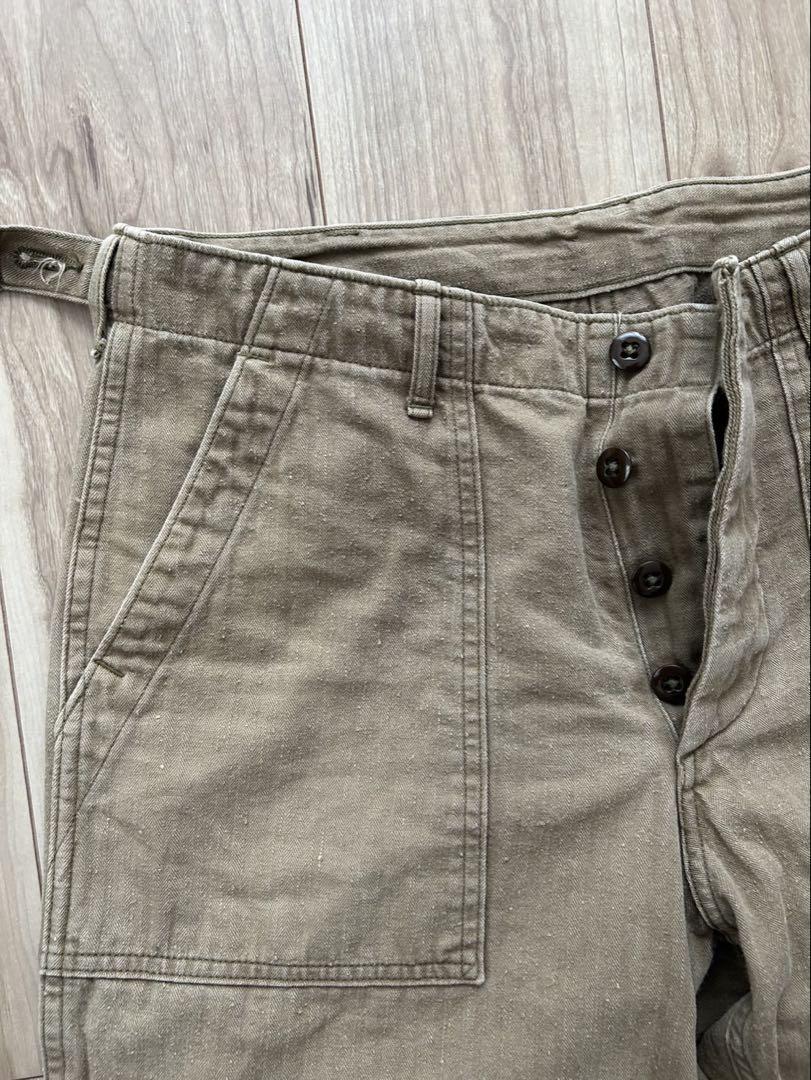 パンツ WAREHOUSE Lot 1086 HBT MILITARY PANTS