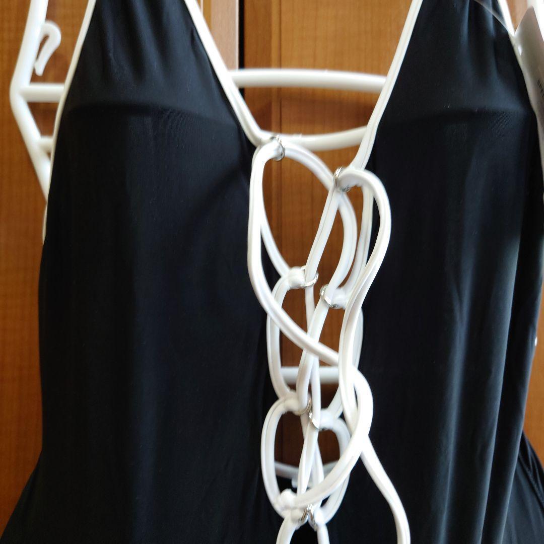 wickedweasel シースルーブラックワンピース水着 XSサイズ