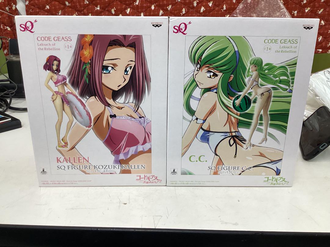 コードギアス 反逆のルルーシュR2 SQフィギュア C.C. カレン 2体セット