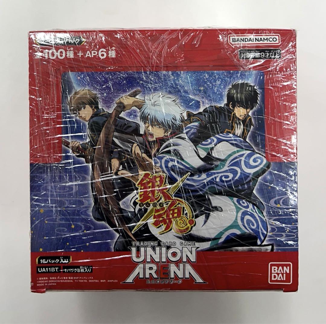 新品 UNION ARENA ブースターパック 銀魂 X 3BOX
