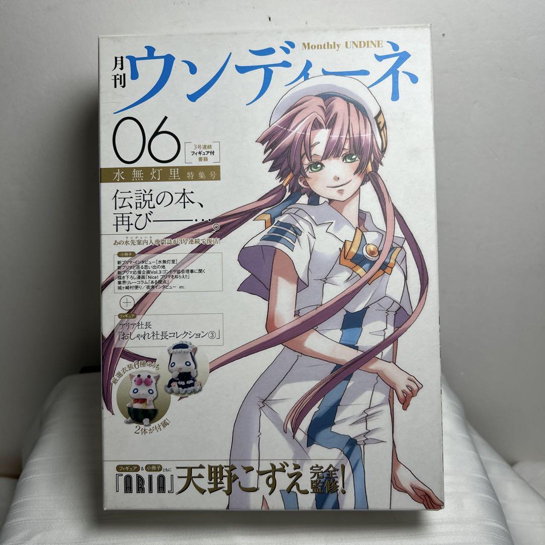 ARIA 月刊ウンディーネ ミニチュア＆フィギュア 小冊子 特集号 天野こずえ Amazon.co.jp: 天野こずえ ARIA 月刊ウンディーネ 01 02 03
