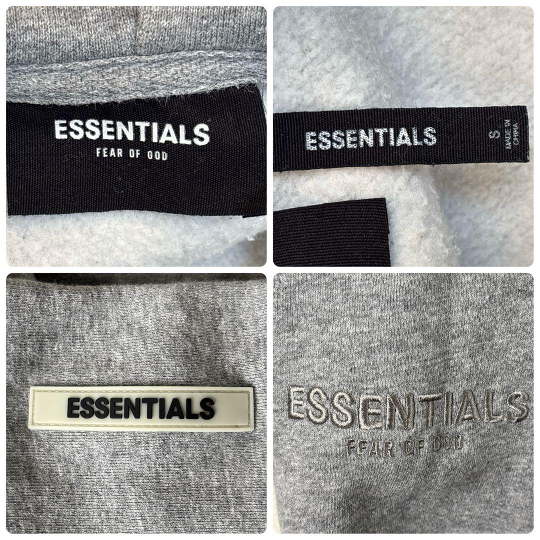 ESSENTIALS グレーフーディ