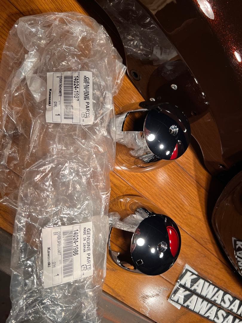 当時モノ新品Kawasaki純正ゼファー750 火玉外装セット+Z2サイドカバー