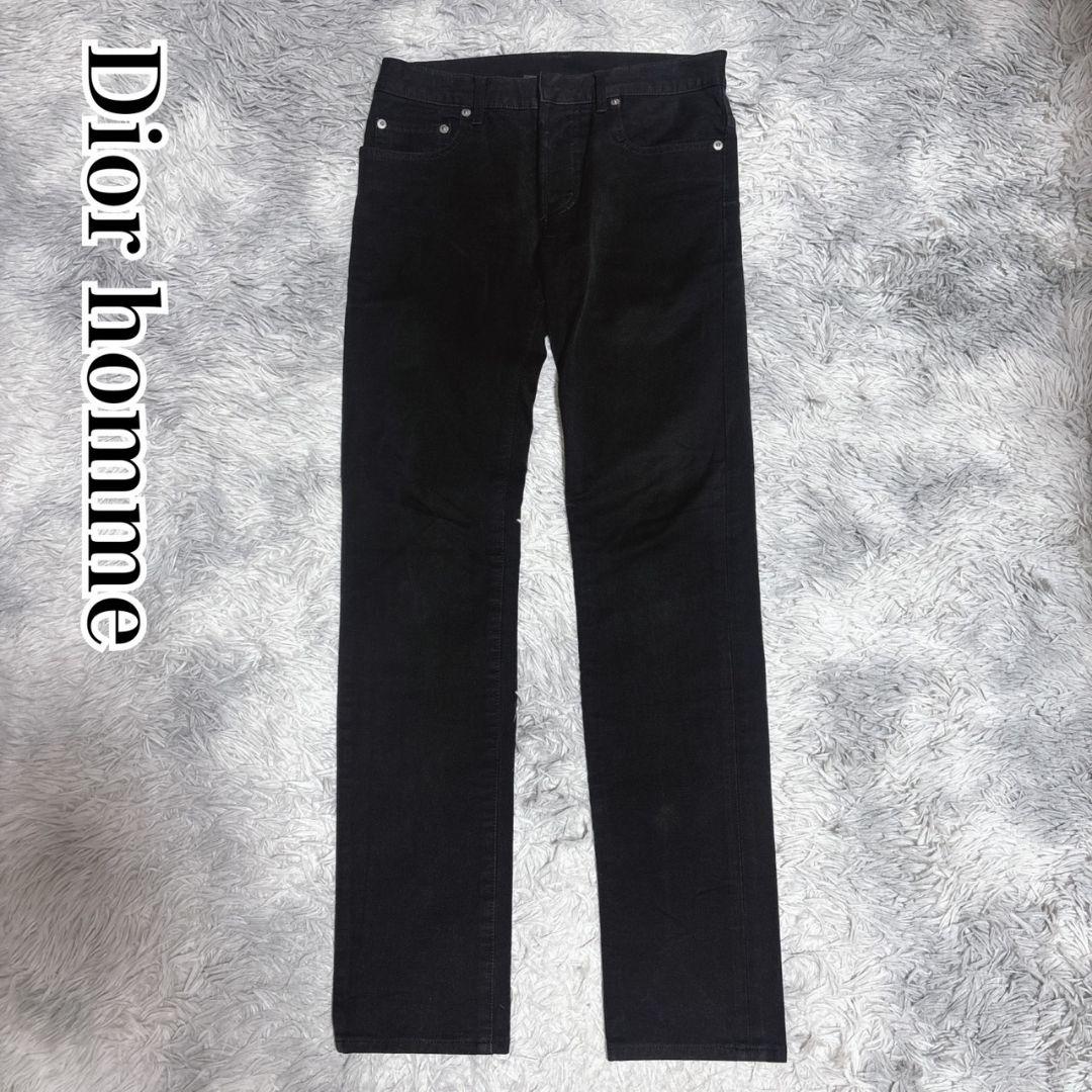 Dior homme ディオールオム ブラックデニム スキニー 27 クリス期