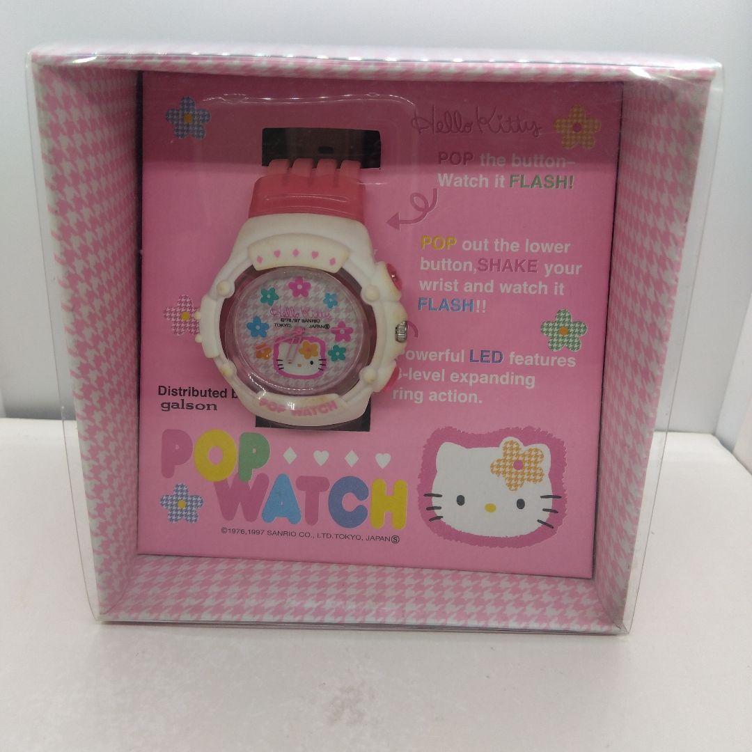 ハローキティ　カオハナ　腕時計　当時物 ハローキティ(カオハナ)腕時計 ジャンク品 POP WATCH - メルカリ