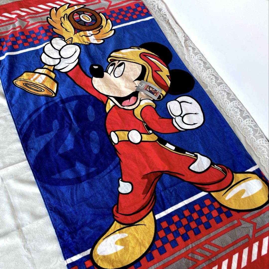 ディズニーミッキーバスタオル大判76×152㎝レーストロフィー