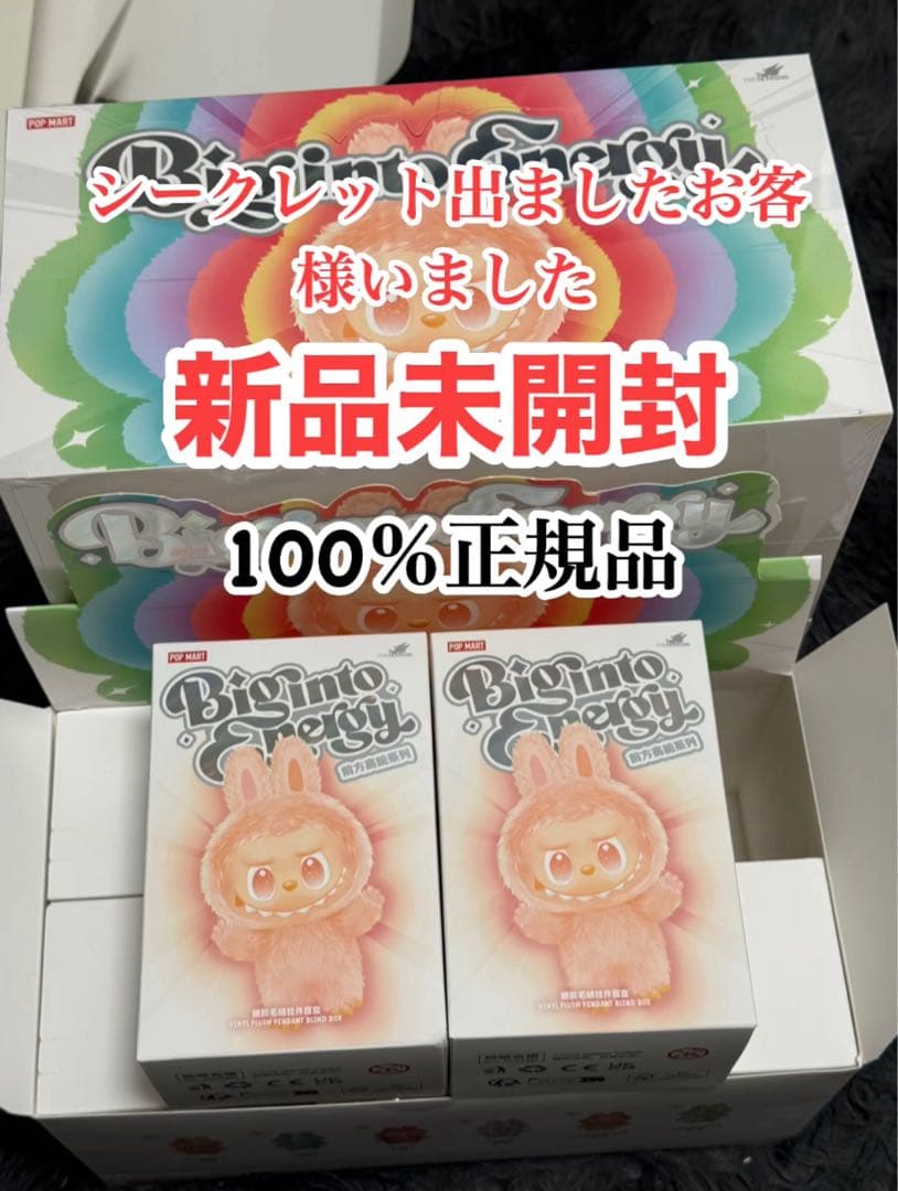 【正規品・未開封】Labubu Big into Energy 2箱