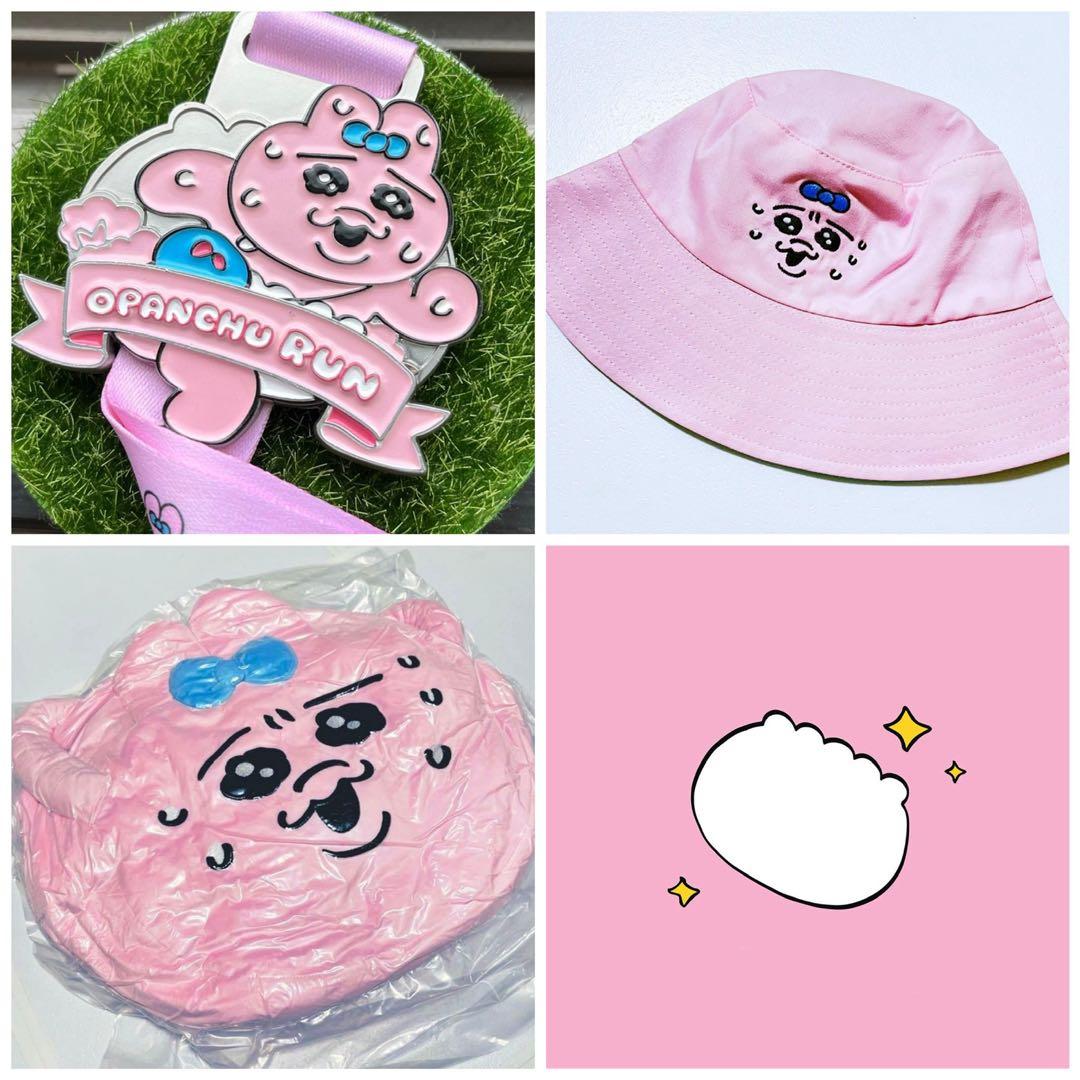 おぱんちゅうさぎ 台湾 路跑 マラソン 3点 セット新品、♥