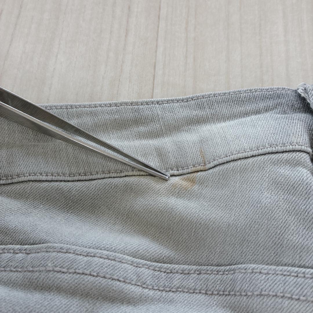 Z1975 ZARA ザラ ダメージジーンズ 裾ファスナー ポケット多数