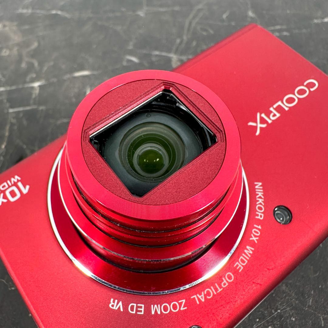 【美品】Nikon COOLPIX S6200 レッド