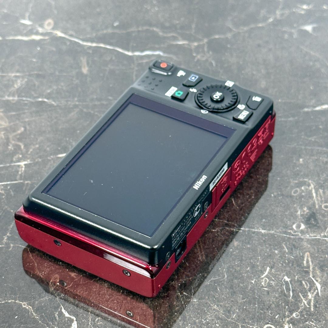 【美品】Nikon COOLPIX S6200 レッド