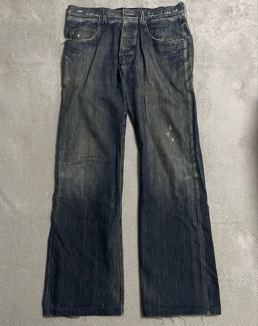 Emporio Armani 00s デニムパンツ ストレート フ ワイドM・EMPORIO ARMANI