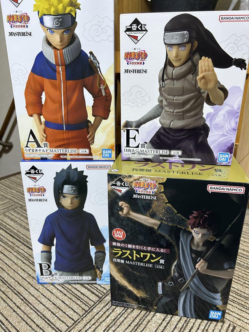 4体セット＊ NARUTO -疾風伝- フィギュア 他 新品未開封品