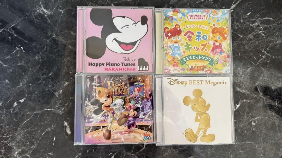 ディズニー等 CD セット 4枚組 - メルカリ