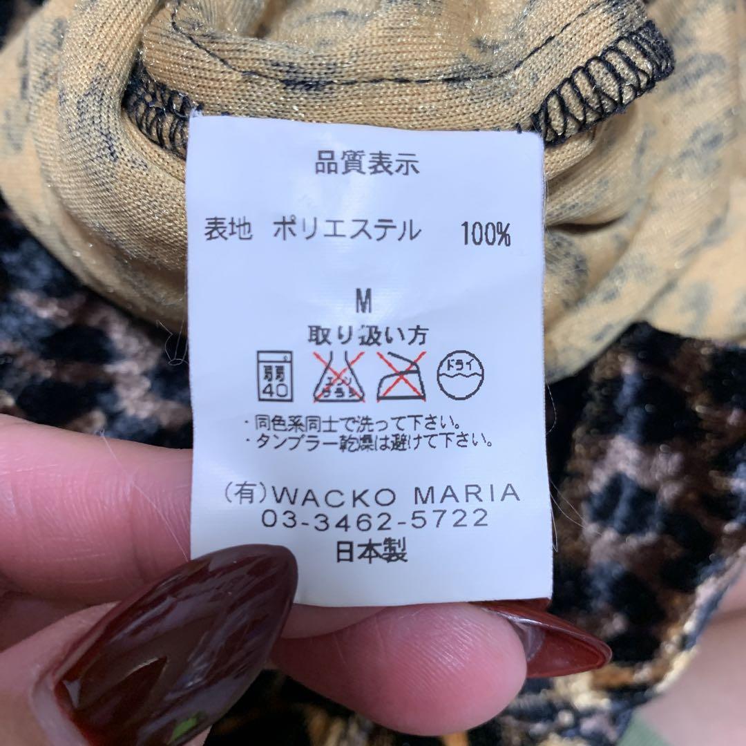 ワコマリア ハーフパンツ ベロア 豹柄