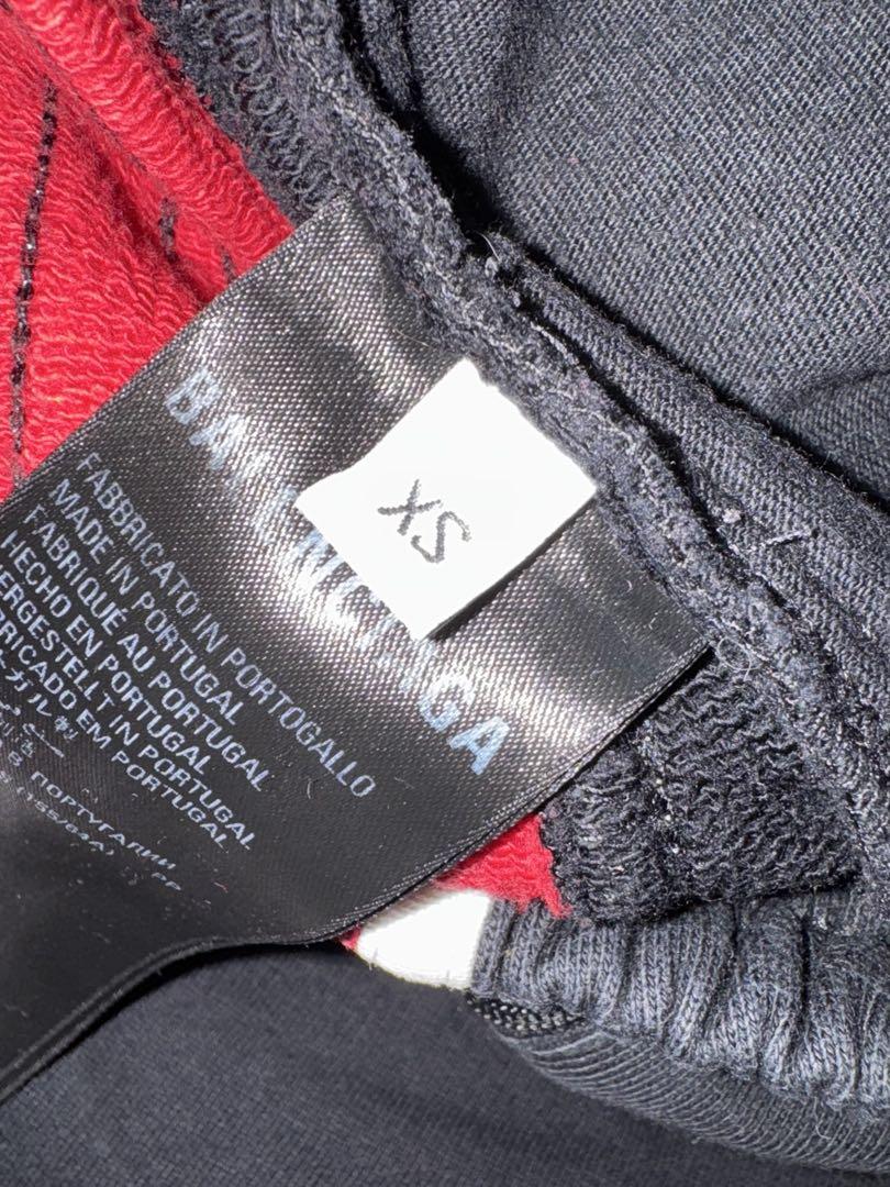 balenciaga adidas ブラック ストライプ パンツ