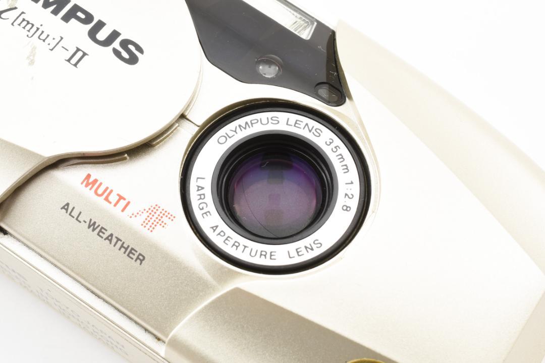 訳あり特価！OLYMPUS μ Ⅱ コンパクトフィルムカメラ