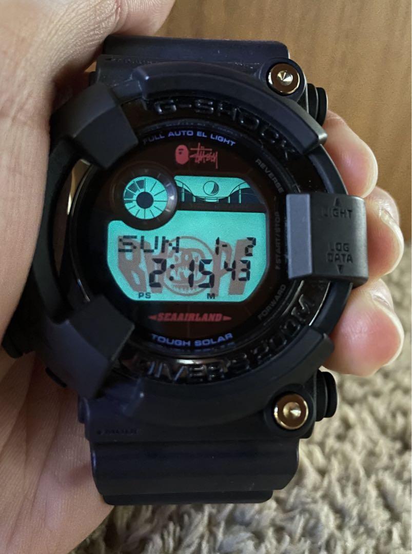 G-SHOCK×STUSSY×BAPE GF-8250BS-1JR