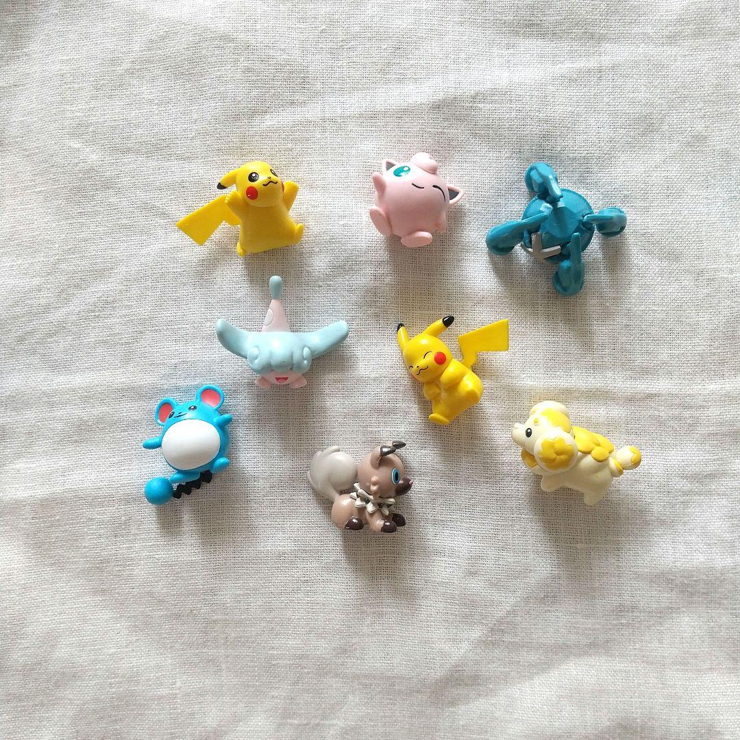 ポケットモンスター ミニフィギュア 8体セット - メルカリ