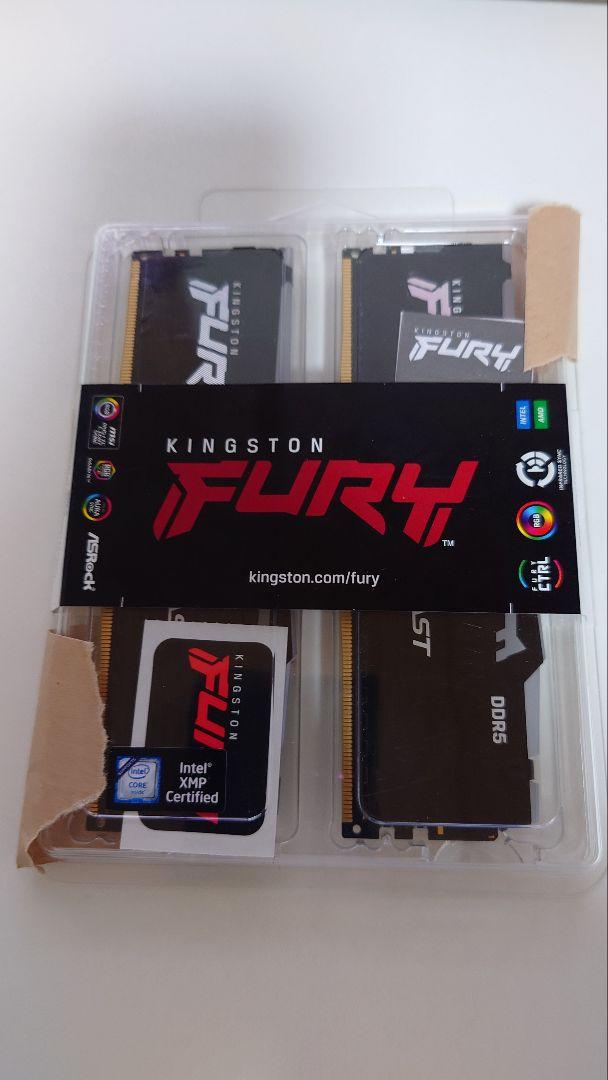 Kingston FURY Beast RGB 64GB PCメモリ DDR5