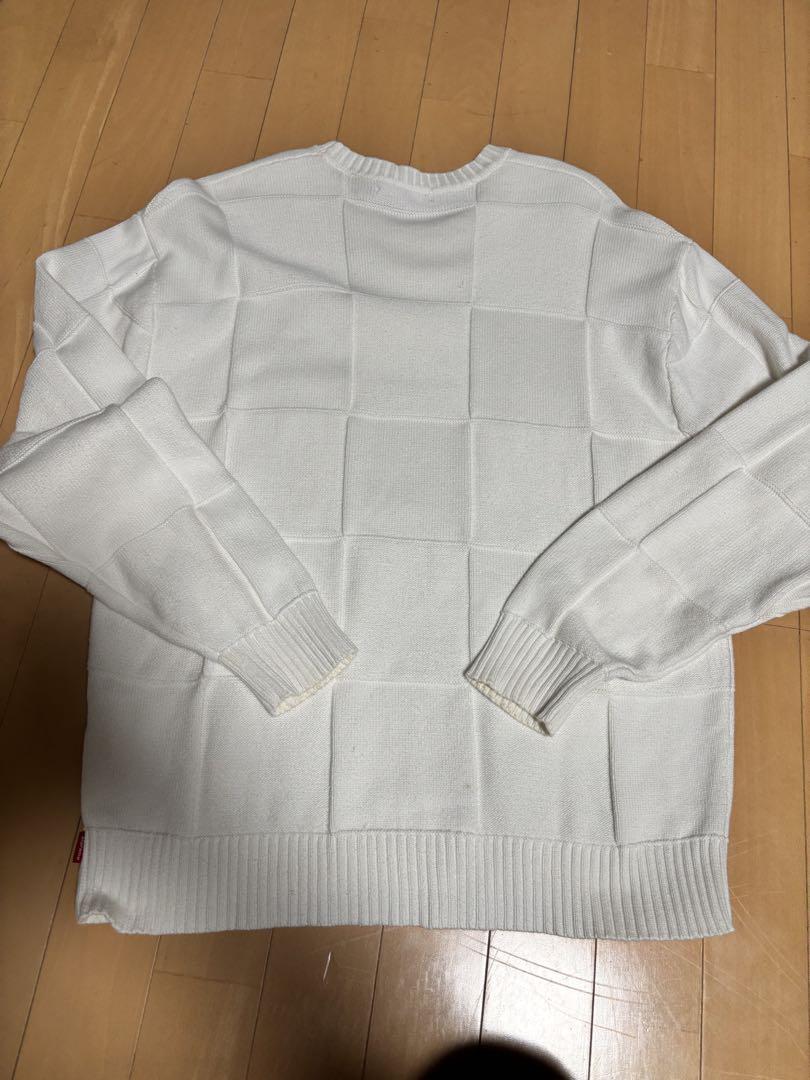 SUPREME Tonal Small Box Sweater 21SS 白