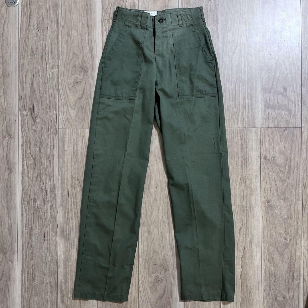 70s 米軍 OG-507 ベイカーパンツ ミリタリー 軍パン 77年 OG-507 US Armed Forces Utility Trousers 米軍実物