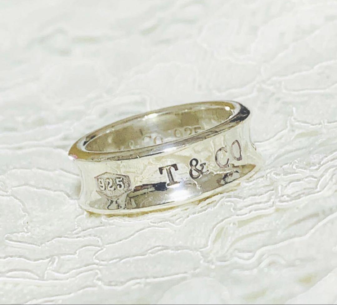 TIFFANY＆Co ティファニー 1837 シルバーリング 指輪　サイズ13号