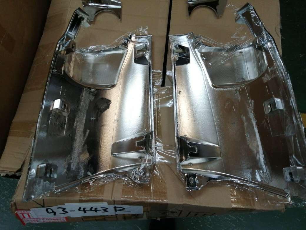 07エルフ メッキミラーコーナーパネル左右セット 93-443 61AGU-m85368176398 標準 新作超激安