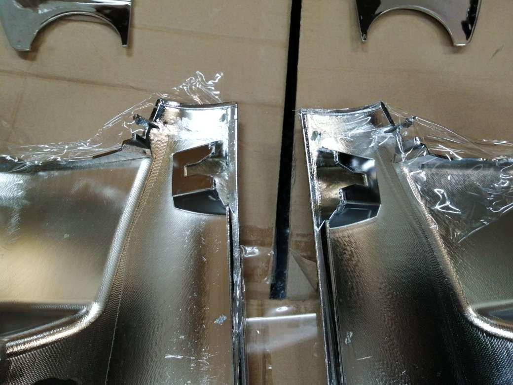 07エルフ メッキミラーコーナーパネル左右セット 93-443 61AGU-m85368176398 標準 新作超激安