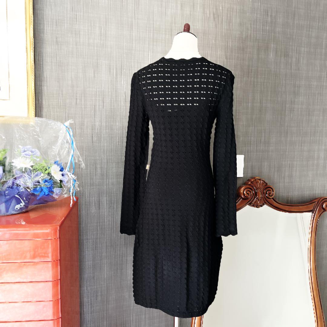 極美品　LOUISVUITTONヴィトン　ロゴ　ダイヤモンド　ワンピース　ニット