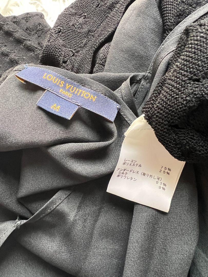 極美品　LOUISVUITTONヴィトン　ロゴ　ダイヤモンド　ワンピース　ニット