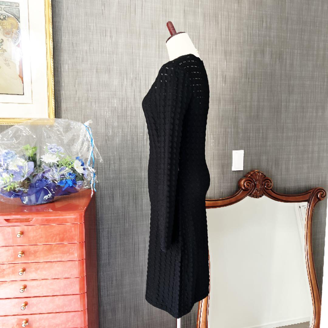 極美品　LOUISVUITTONヴィトン　ロゴ　ダイヤモンド　ワンピース　ニット