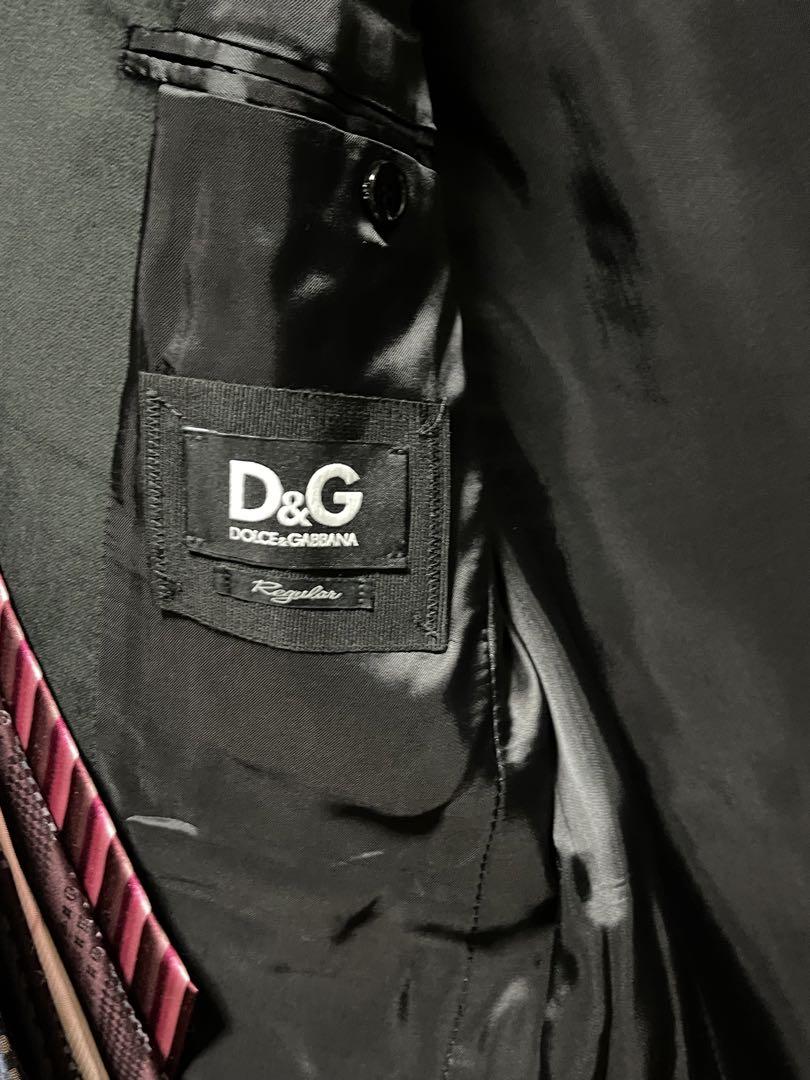 【50％OFF】 D&G ドルチェ&ガッバーナ ジャケット タキシード風 サイズ46 ジャケット・アウター