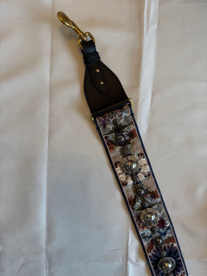 Christian Dior ストライプ柄ショルダー Christian Dior ストライプ柄ショルダー