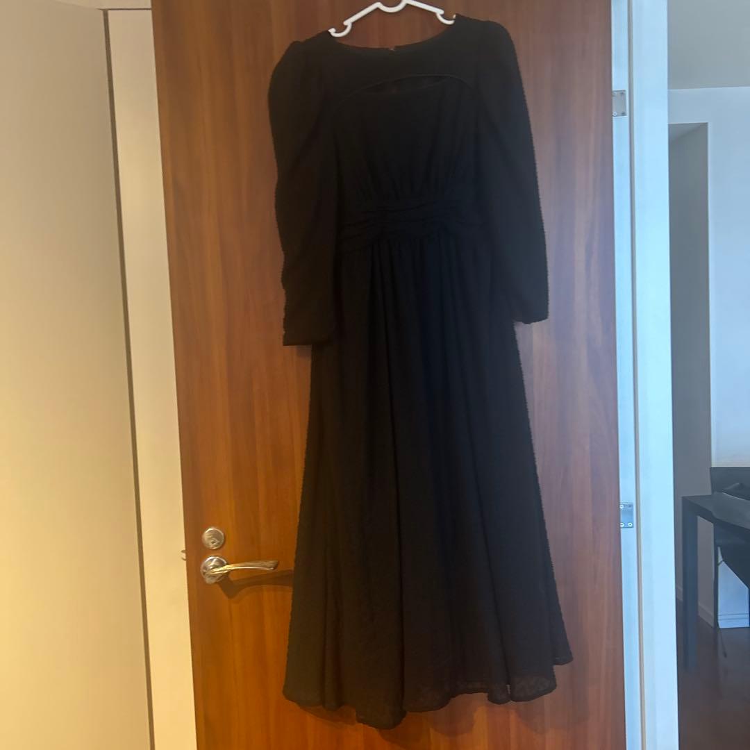 ワンピース Jacquard Cut-Out Chiffon Dress Herlipto Jacquard Cut-Out Chiffon Dress - メルカリ