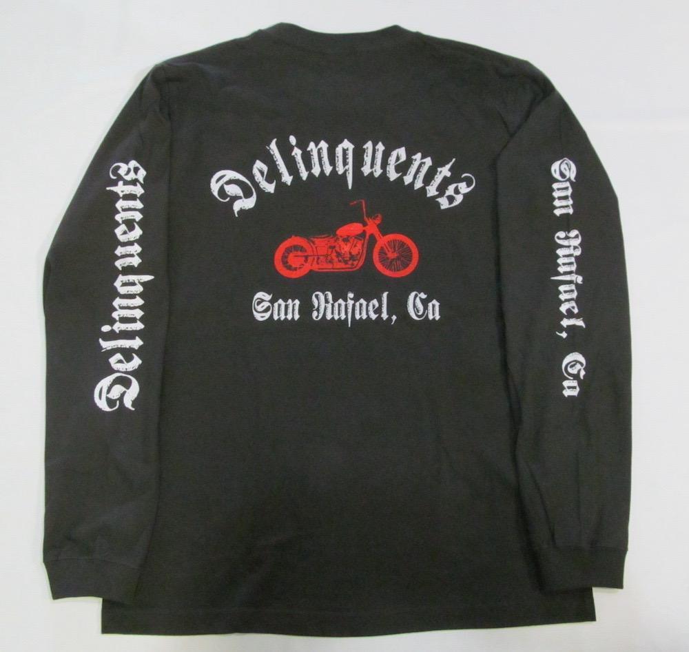 ホットロッド 犯罪者 長袖 Tシャツ 新品 Lサイズ バイカー